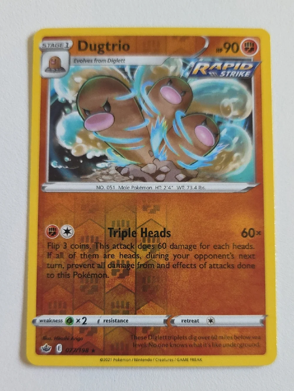 Pokemon Diglett And Dugtrio Card Lot - Alolan